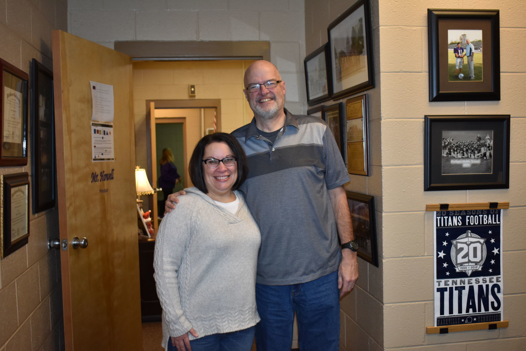 East teacher Julie Williams
